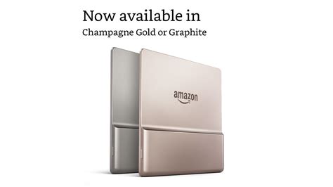 Amazon Releases Its Kindle Oasis In Champagne Gold Neowin