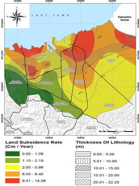 Subsidence Map