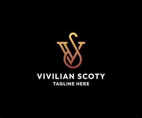 Premium Vector Minimal Luxury And Modern Vs Sv Logo Design For Your