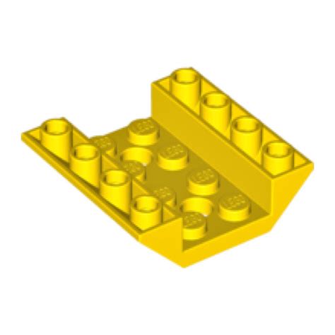 Lego 72454 6097644 Brick 4x4 Double Slope Inverted Yellow