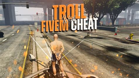 Server Troll With Fivem Cheat Hx Bili Im Youtube