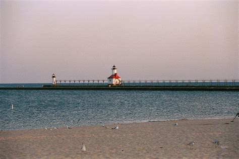 St Joseph Pier Lighthouse Scenic Photography Lighthouse Scenic