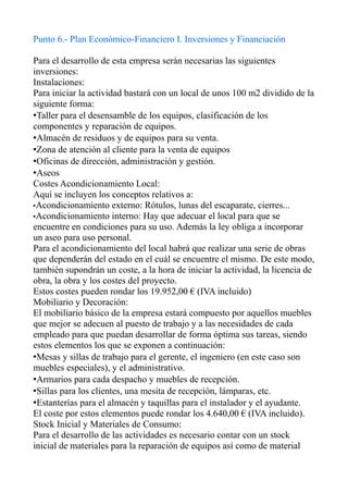 Plan De Empresa PDF