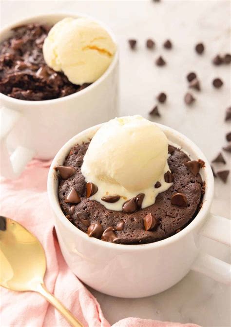 Chocolate Fudge Brownie Mug Cake Recipe