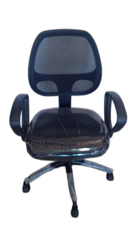 Mid Back Black Revolving Office Chair At Rs In Madurai Id