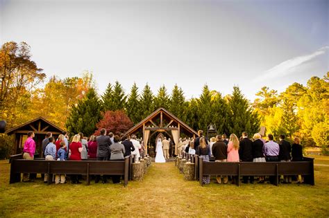 Outdoor Georgia Wedding Ceremony