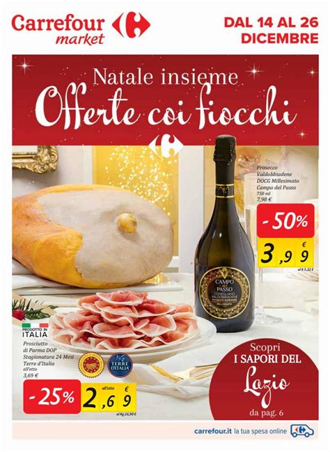 Volantino Carrefour Market Natale Insieme Dal 14 12 Al 26 12 2021