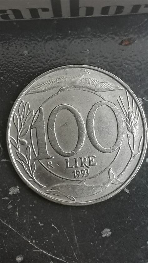 Nuova Variante 100 Lire 1993 Turrita Mulo Firma Piccola Tecniche