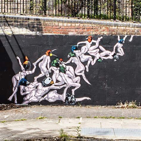 VinZ New Mural London UK StreetArtNews StreetArtNews