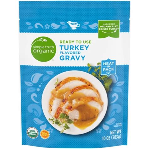 Simple Truth Organic™ Ready To Use Turkey Flavored Gravy 10 Oz King