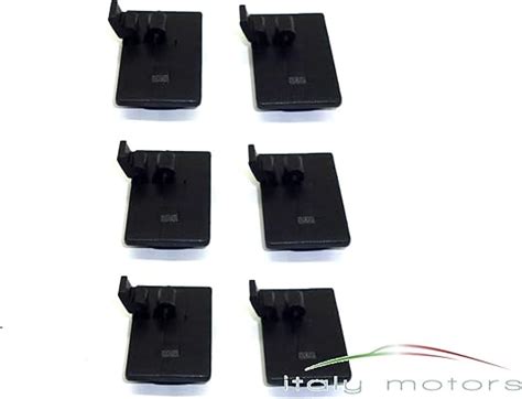 Original Alfa Romeo 166 Halter Halterung Clips Set Seitenschweller Links 8 Stück 60621555