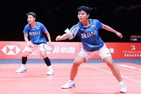 Hasil Fase Grup BWF World Tour Finals 2023 Apriyani Fadia Kalah Dari