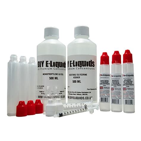 Intermediate Mixing Kit 3 X 30ml Concentrates DIY E Liquids