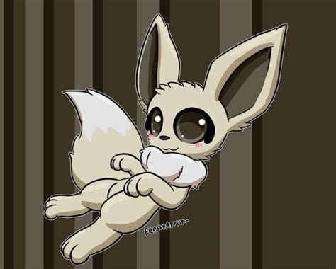 - Shiny eevee - by FeeshyArtist on DeviantArt