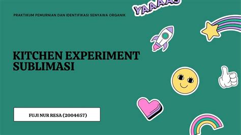 Kitchen Experiment Sublimasi Kapur Barus YouTube