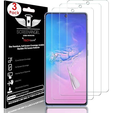 TECHGEAR 3 Pack Screen Protector Fits Samsung Galaxy Note 10 Lite