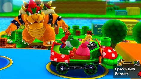 Mario Party 10 Bowser Party Mario Peach Luigi Daisy Vs Playing As