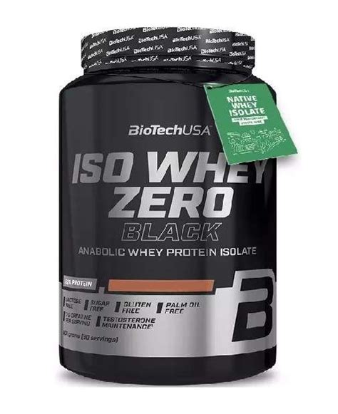 Протеїн BioTechUSA Iso Whey Zero Black 908 g 30 servings Strawberry