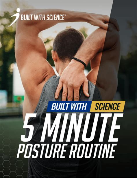 5 Minute Posture Routine Exercise Guide