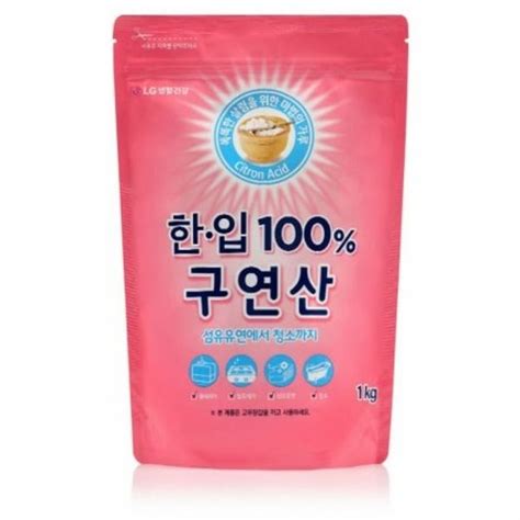 Lg 한입 100 구연산 1kg 과탄산소다 베이킹소다 티몬