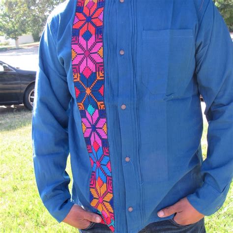 Mexican Style Shirt For Men Etsy