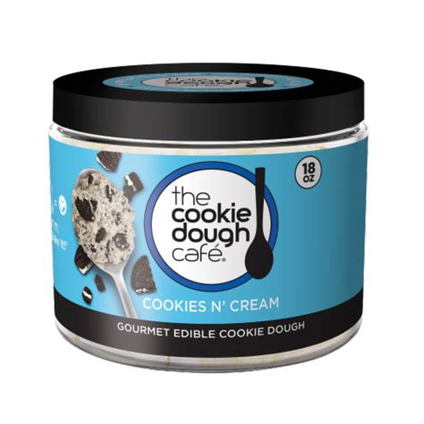 The Cookie Dough Cafe Cookies N Cream Edible Cookie Dough 18 Oz