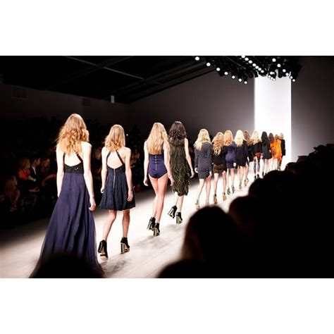 Dresses Fashion Models Crowd Fashion Show Audience-12 Inch BY 18 Inch ...