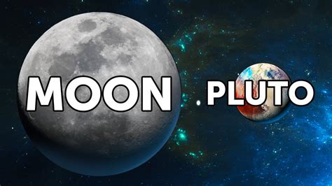 Did You Know Pluto Is Tiny Compared To Our Moon Youtube