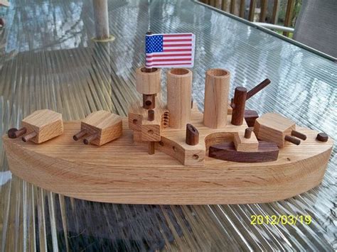 Battleship Wooden Oak Heirloom Quality Beautifully Hand Finish Etsy