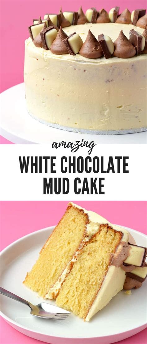 White Chocolate Mud Cake Soft And Moist Sweetest Menu