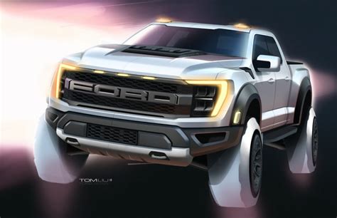 Ford F Raptor Design Sketches Show Off Its Aviation Inspiration