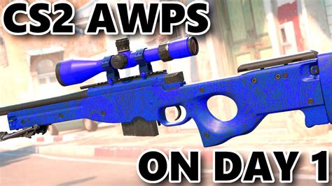 All AWP Skins On Day 1 Of Counter Strike 2 YouTube