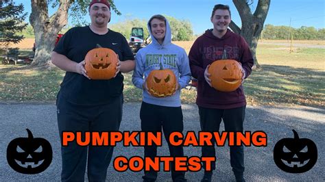 Pumpkin Carving Contest Ft Champ Squad Youtube