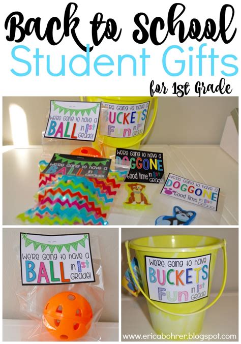 Back to School Student Gifts {FREEBIES}