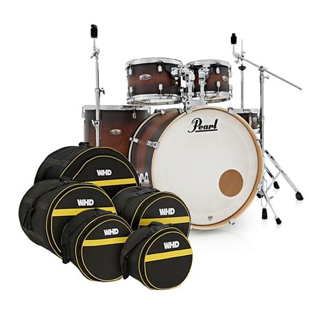 Offline Pearl Decade Maple Drum Kit Satin Brown Burst W Bag Set