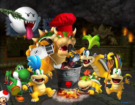 Bowser In A Friend Dinner By Bowser90 On Deviantart