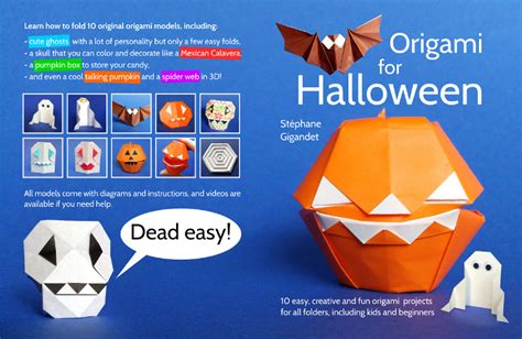 Halloween Origami is a Fun Way to Fold - Our Daily Craft