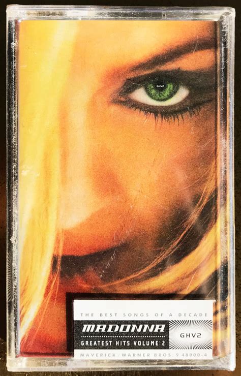 Madonna Ghv Greatest Hits Volume Cassette Discogs