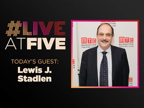 Broadway.com #LiveatFive with Lewis J. Stadlen of the Hello, Dolly! National Tour | Broadway ...