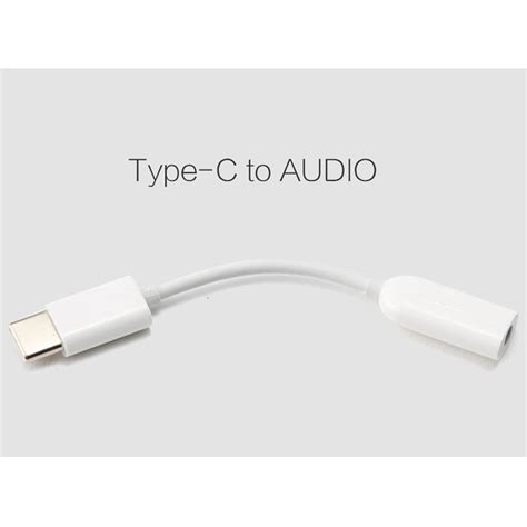 Usb C Til Mm Adapter Hvidt Teknikdele Dk