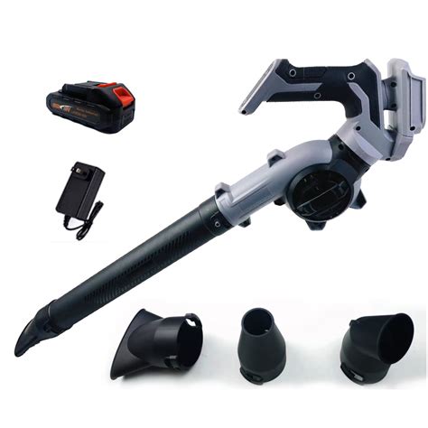 Lithium Electric Blower Rechargeable Cordless Leaf Blowers China Snow Dust Storm Machine And