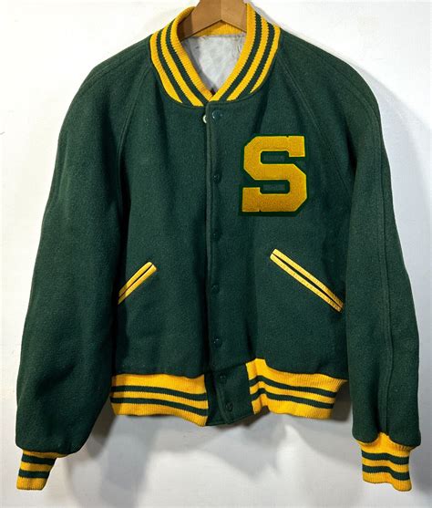 The Scholarship Jacket S Letterman Green Jacket