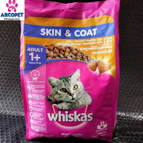 Jual Whiskas Adult Fungsional Skin Coat Kg Makanan Kucing