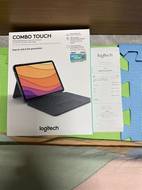 Logitech Combo Touch For Ipad Air 4th And 5th Gen 手提電話 平板電腦 平板電腦