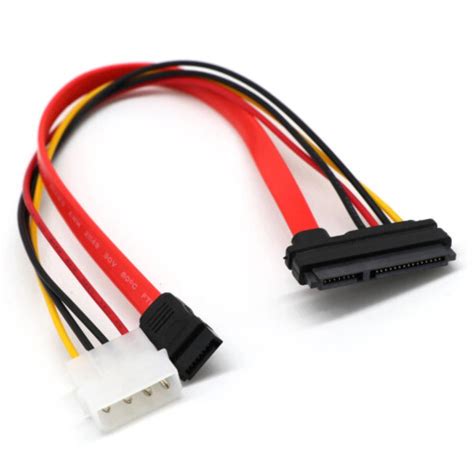 Cabo Adaptador Molex X Sata Sata P Cm Knup D Cic