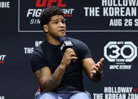 Gilbert Burns On Colby Covingtons Injury I Dont See His Name On The