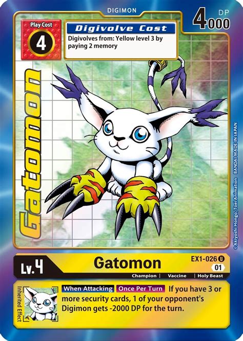 Digimon Gatomon Digivolutions