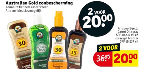 Australian Gold Aftersun Zonnebrandolie Folder Aanbieding Bij Kruidvat