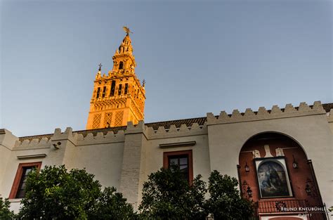 Giralda Sevilla Bruno Kneubuehler Lightpainting Light Painting