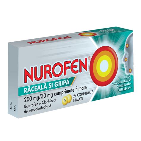 Nurofen Raceala Si Gripa Comprimate Filmate Helpnet Ro